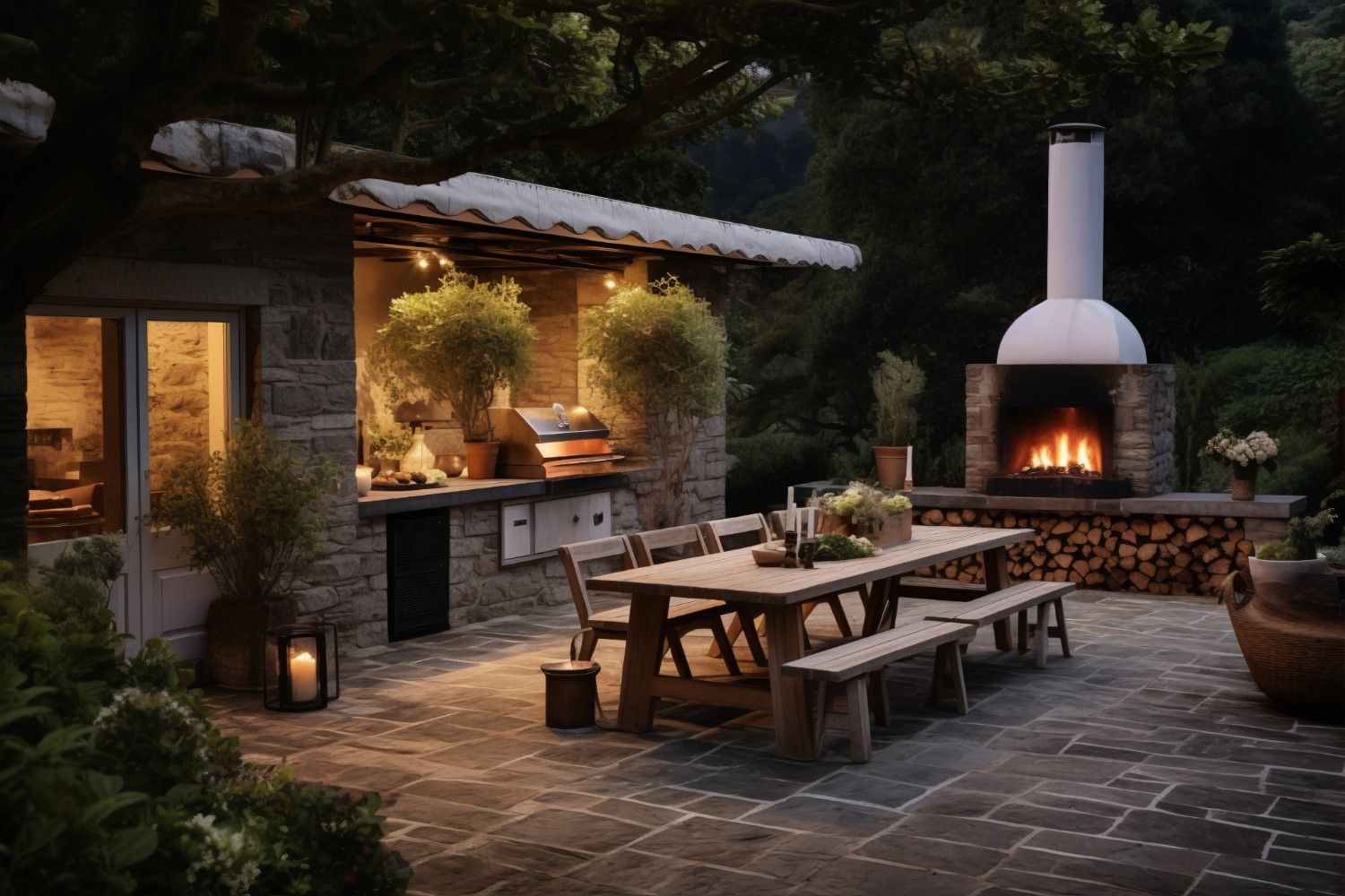 Ambient lighting & seating design